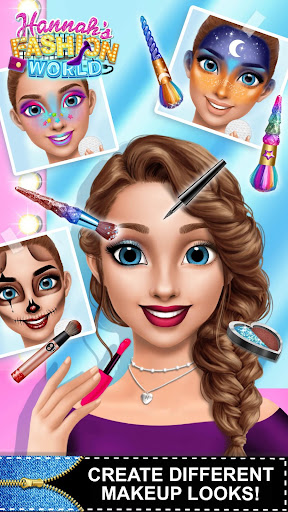 Télécharger Gratuit Hannah’s Fashion World - Dress Up & Makeup Salon APK MOD (Astuce) screenshots 2