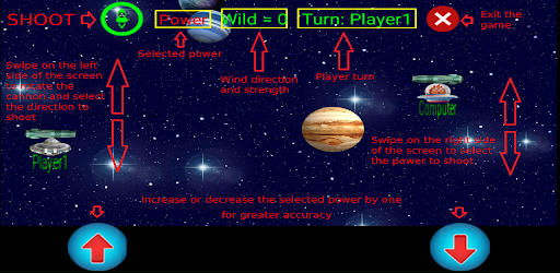 Android application Angry Alien screenshort