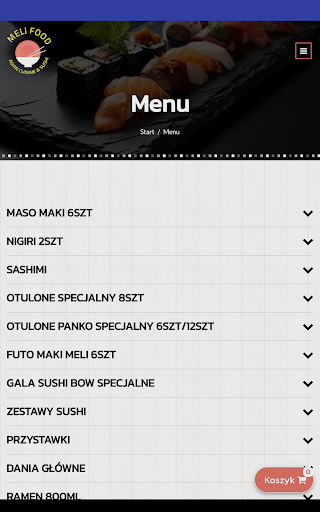 Meli Food & Sushi Warsaw Screen 3