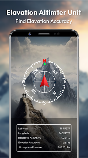 My Altitude Altimeter App Screen 2