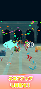 シンプルな魚のランゲーム-RunRunFish