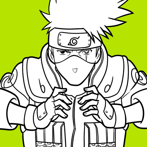 8800 Anime Coloring Pages Kakashi  Best Free