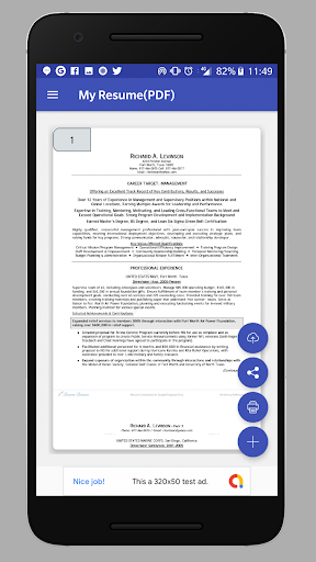 My Portfolio - Personalized cu Screen 3