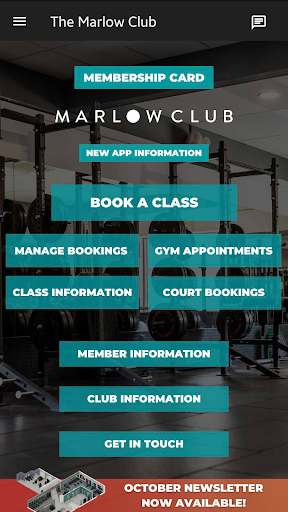 Android application The Marlow Club screenshort