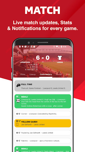 The Kop - Live Scores & News Screen 3