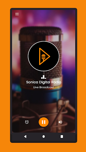 Android application Sonica Digital Radio screenshort
