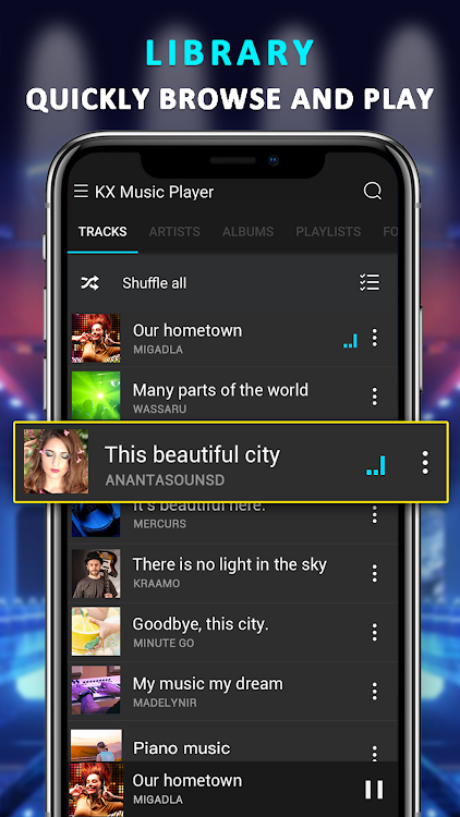 EQ Bass Music Player- KX Music - 2.4.6 - (Android)
