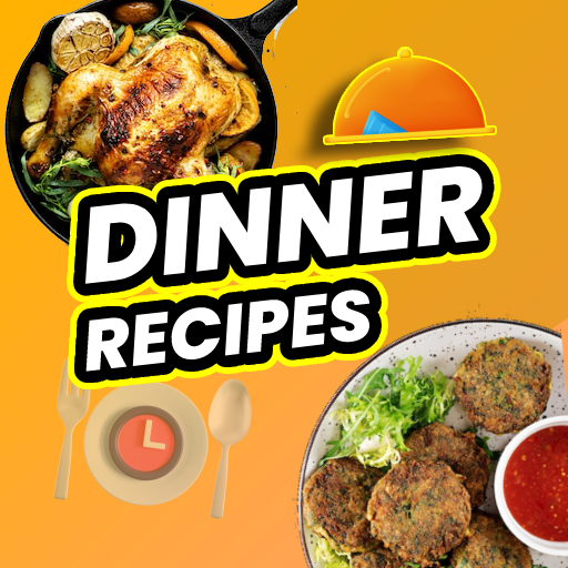 Dinner Recipes Cookbook App  Icon