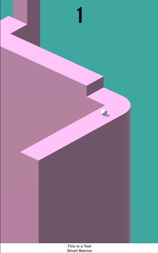 Android application Zig Zag Jump screenshort