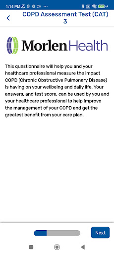 Morlen Health Convenient Care Screen 3