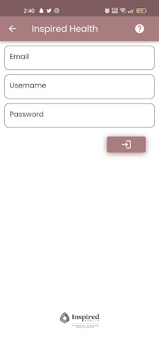 Android application Inspired Health Med screenshort