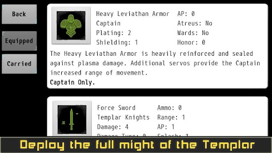 Tangkapan Layar Templar Assault RPG Elite