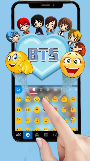 Bangtan Boys Keyboard Theme Screen 3