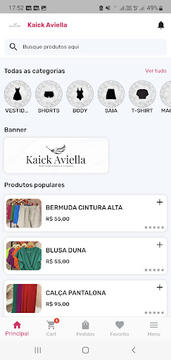 Android application Kaick Aviella screenshort