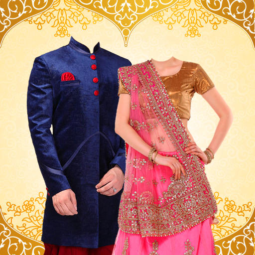 Couple Traditional Photo Suit logo