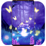 Cover Image of Download Neon Butterfly Wallpaper  APK