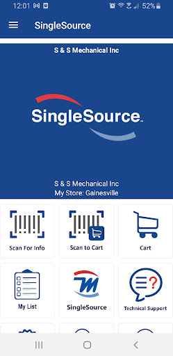 Android application Mingledorff’s SingleSource screenshort