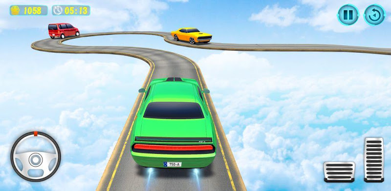 Impossible Car Stunt Racing: Car Games 2020