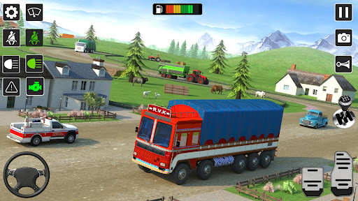 Android application Truck Simulator 3D Truck Game screenshort