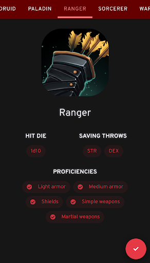 Spellcards D&D5e Screen 2