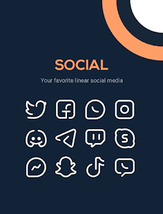 Linebit Light - Icon Pack Screenshot