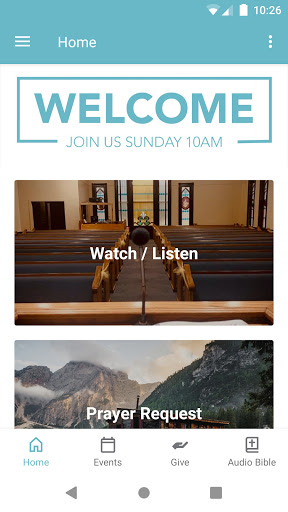 Android application First Christian Church of WV screenshort