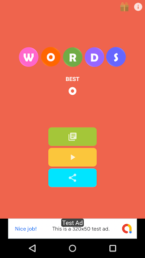 Android application English Words & Translator screenshort