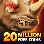 Cover Image of 下载 Rhino Fever: Free Slots & Hollywood Casino Games 1.55.2 APK