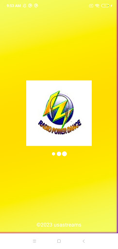 Android application POWER DANCE RADIO screenshort