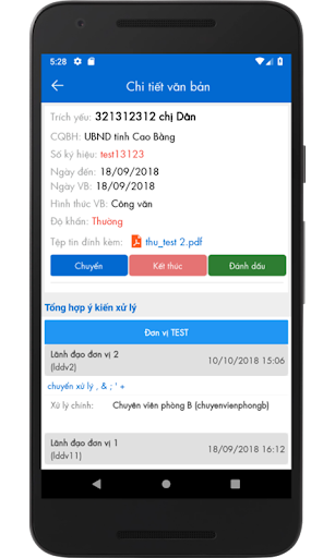 VNPT iOffice Lạng Sơn Screen 3