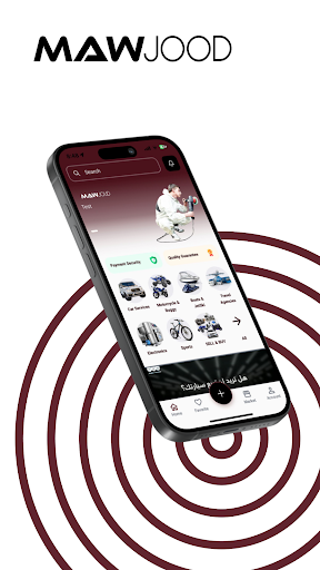 Android application Mawjood | موجود screenshort