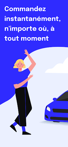 Android application Taxi Nantes screenshort