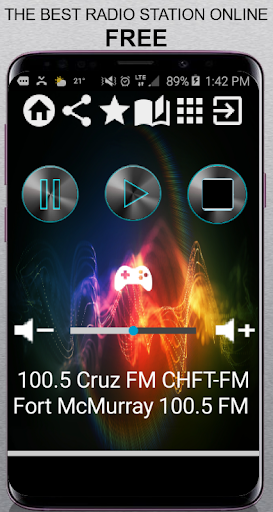 Android application 100.5 Cruz FM CHFT-FM Fort McM screenshort