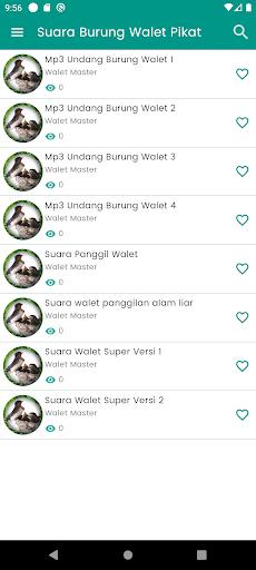 Suara Burung Walet Pikat Screen 2