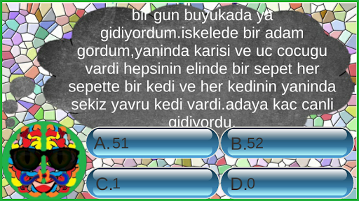 Android application Beyin yakan Sorular screenshort