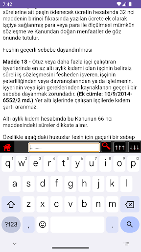 İş Kanunu - Dijital Mevzuat Screen 3