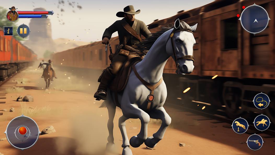 Cowboy Wild West- Survival RPG 0.1 APK + Mod (Unlimited money) untuk android
