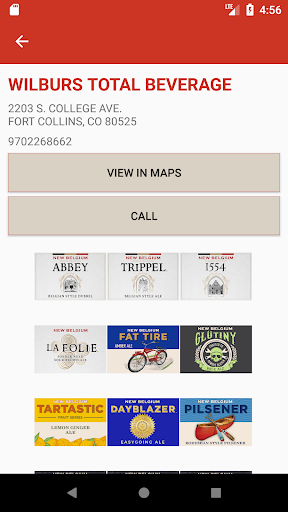 New Belgium Beer Mode