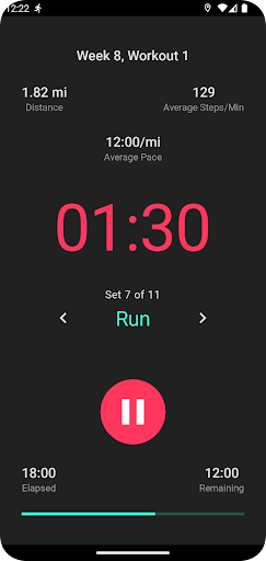 Screenshot of None to Run: Beginner, 5K, 10K
