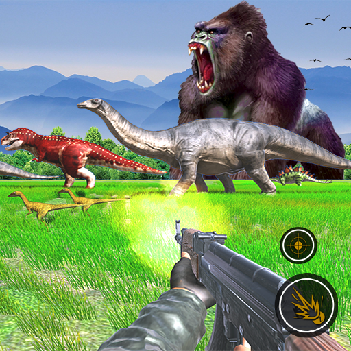 Animal Safari Dino Shooter logo
