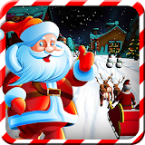 Santa Claus Sleigh Ride Stunts icon