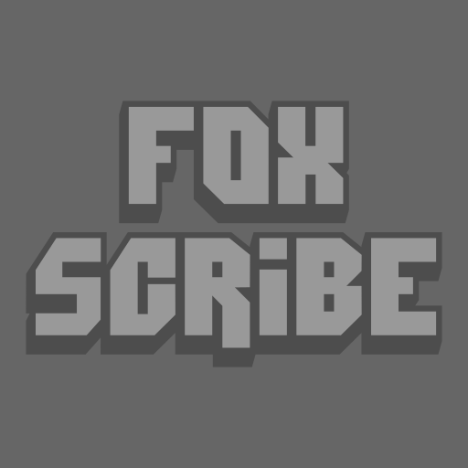 FoxScribe: subtitle editor and 1.0.0 Icon