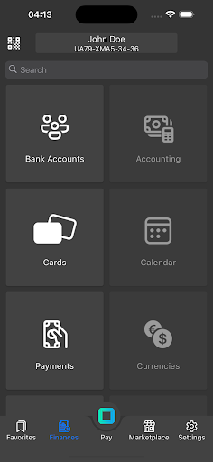 PayServices Network Screen 2