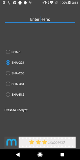 Encrypt SHA - Dark