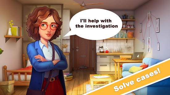 Jane's Detective Stories: Detective & Match 3 Game Screenshot
