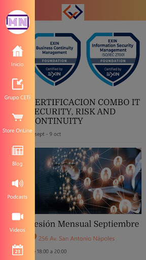 Android application Grupo CETi screenshort