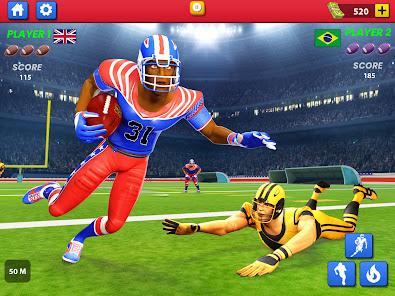 Captura de Pantalla 12 Football Kicks: Rugby Games android