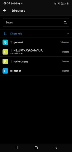 PAC Chat Screen 2