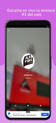 Android application Alofoke Fm - Radio Online screenshort