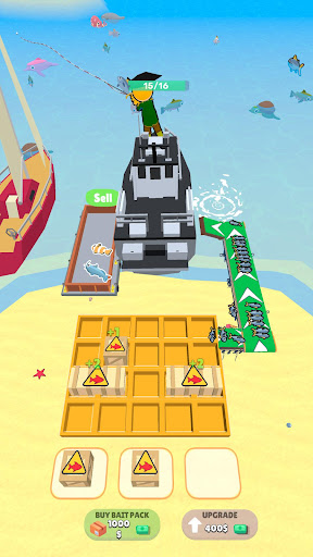 Fishing Idle Clicker 3D Screen 2